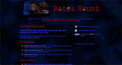 Desktop Screenshot of bateshaunt.com